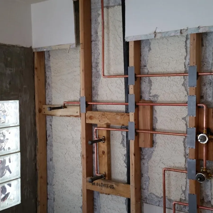 Copper pipe installation for Burst Pipe Repair in Lansing